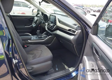 2020 Toyota Highlander L z USA, uszkodzony, nr VIN 5TDCZRAH1LS009495